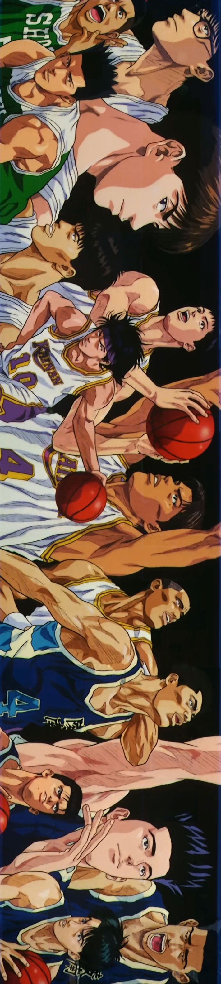Equipos de Slam Dunk en el Anime